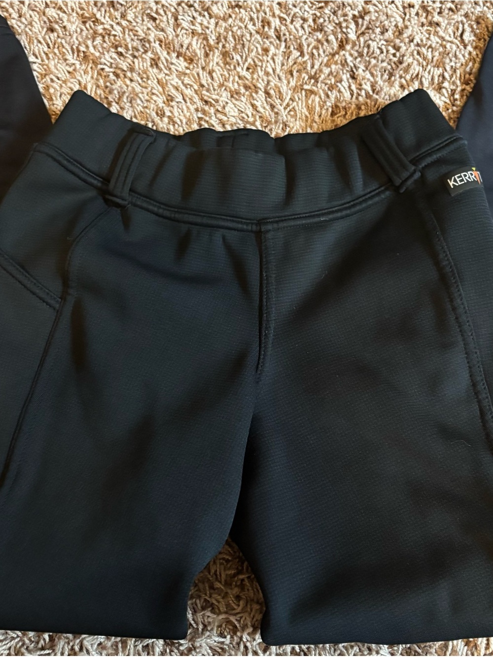 Kerrits Kids Black Thermal Riding Breeches